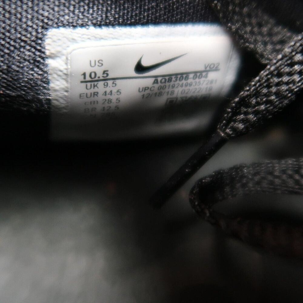 Nike Shoes Mens 10.5 Athletic Sneaker Free X Metcon 2 Cross Train Crossfit Black - Picture 4 of 15